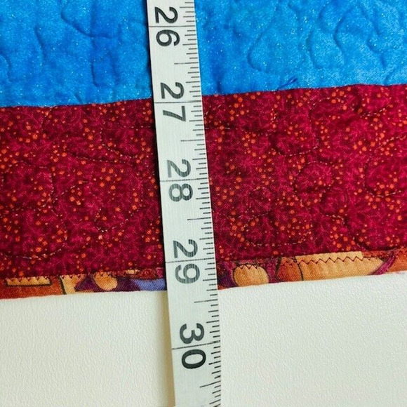 Quilted Tapestry Holy Family‎ Manger Scene Mat Holiday Christmas Nativity - Picture 4 of 6